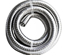 Tubo semi Flexivel Inox Duplo